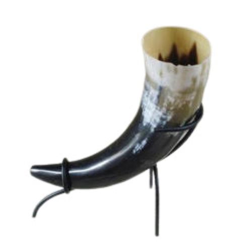 Black Indian Theme Round Classic Style Horn And Bone Handicrafts For Decoration