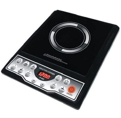 Manual Rectangular Polished Steel Portable Induction Cooker Cavity Quantity: Single