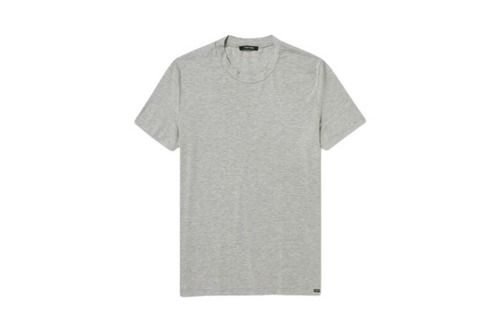 Men'S Short Sleeve Plain Pattern Pure Cotton Fabric Round Neck Casual T Shirt 