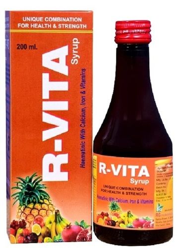 R-Vita Calcium Iron And Vitamin Syrup