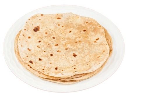 Round Shape A Grade Fresh Chapati With Hygienically Packed In Plastic Cover 