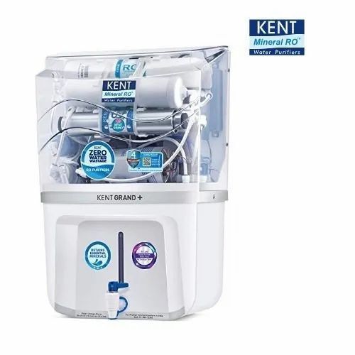 Wall Mounted Kent Grand Plus RO Water Purifier With Purification Rate 20 L/hr