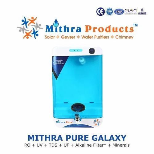 Wall Mounted Mithra Galaxy Alkaline Water Purifier With Storage Capacity 15 Liter