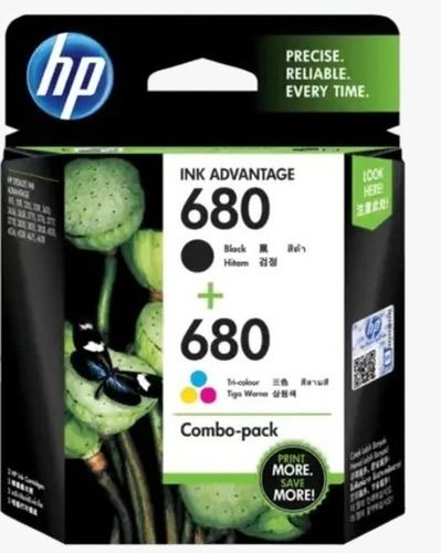 10 Grams Black And Tri-Color Combo Digital Branded Printer Ink Cartridge Size: Medium