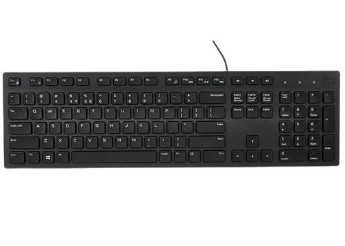 Black 2 Meter 5 Voltage Abs Plastic Body Qwerty Layout Usb Computer Keyboard