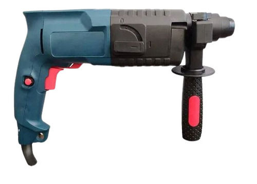 Blue And Black 8 Kg Plastic Body Heavy Duty Electric Hammer Drill Machine