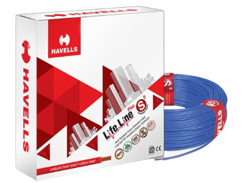 90 Meter 1.5 Sq. Mm Lifeline Plus Single Core Hrfr Pvc Insulated Flexible Wire