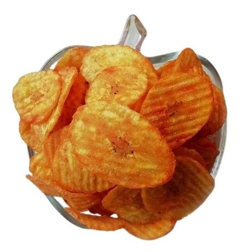 Crispy And Tasty A Grade Ready To Eat Fried Masala Banana Chips Shelf Life: 6 Months