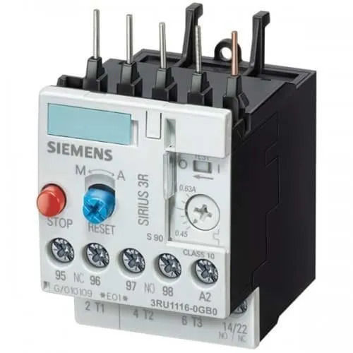 Plug In Four Pole Single Phase Siemens Overload Relay