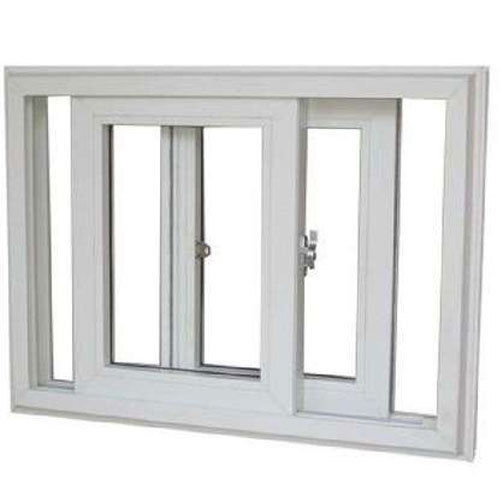 Basic Dye Rectangular Shape Upvc Window For Construction Usage