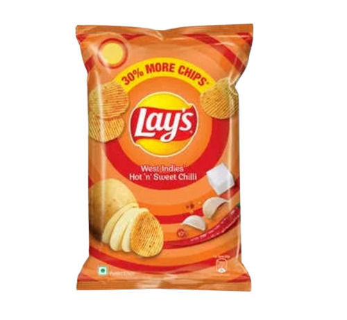 Tasty And Crunchy Hot N Sweet Chili Flavored Fried Potato Chips