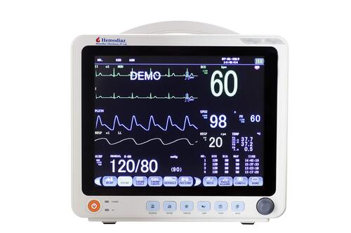 White 5 Para Multipara Monitor For Laboratory Use