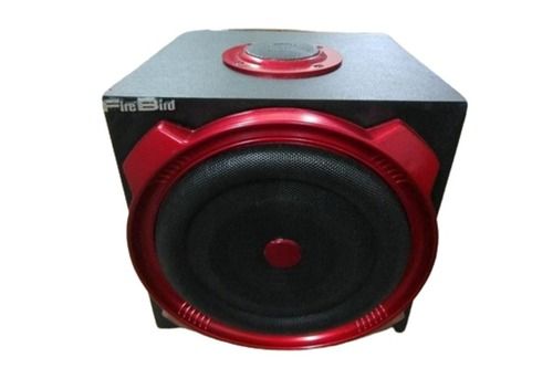 Red And Black 10 X 10 Inches Square 10 Watt 60 Hertz 4 Ohm Car Speaker