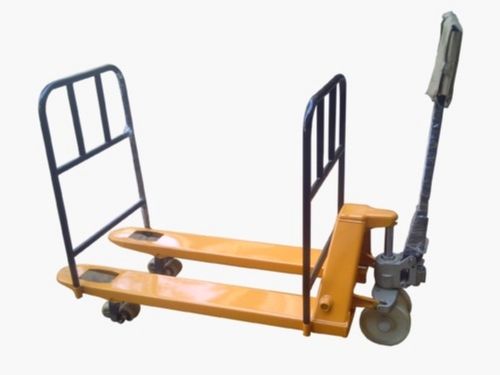 Black 1300 X 1000 X 1400 Mm 7.5 Km Per Hour Hydraulic Hand Pallet Truck For Industrial