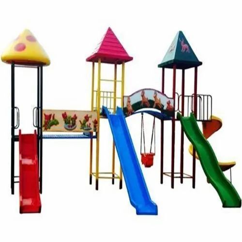 4-6 Mm Frp Multicolor Kids Outdoor Multi Play Station