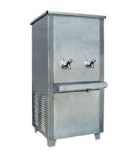 40 X 40 X117Cm Stainless Steel Water Cooler With Two Tap Capacity: 80 Liter/Day