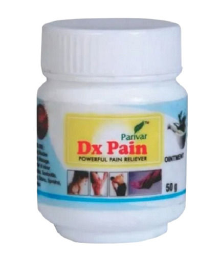 50 Grams Bones Health Parivar Dx Powerful Ointment Pain Reliever Age Group: Adult