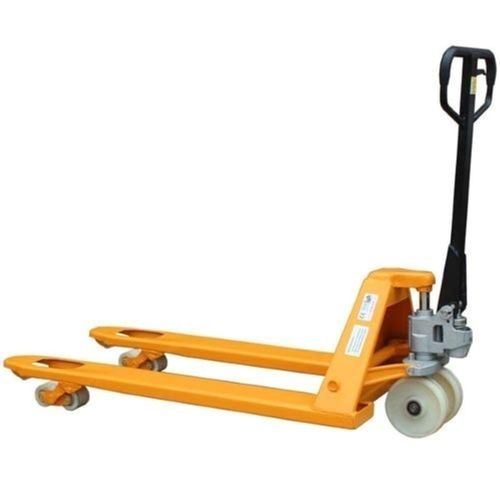 820 Mm 74 Kg Chequered Plate Steel Jet Hand Pallet Truck For Industrial Use Application: Light Weight & Highly Maneuverable