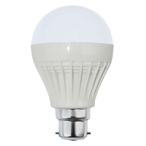 Aluminium And Ceramic Cool Daylight White Round 7 W Led Bulb