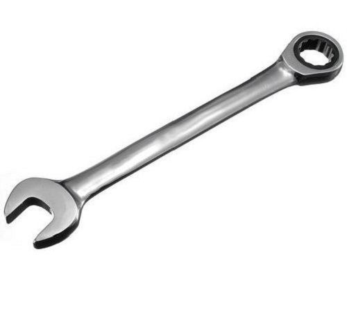 Silver Corrosion Resistant Carbon Steel Ratchet Plumbing Purpose Ring Spanner