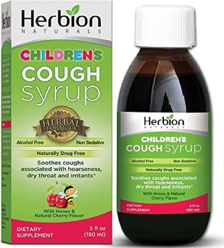 Cough Syrup 150 Ml Children Increase Immunity Dietary Supplement