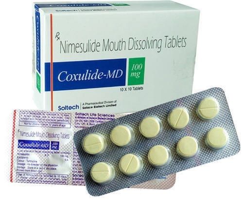 Coxulide-Md 100 Mg Allopathic Nimesulide Mouth Dissolving Tablet