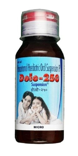 Stainless Steel Dolo 250 Paracetamol Syrup