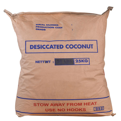 Extra Fine Grade Desiccated Coconut Low Fat 25kg