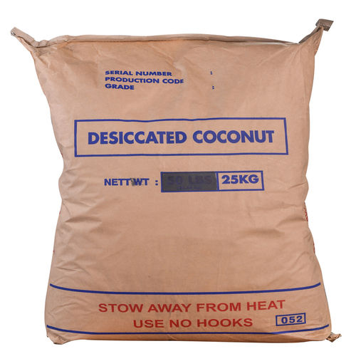 Fine Grade Desiccated Coconut Low Fat- 25kg