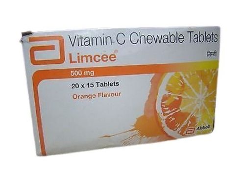 Stainless Steel General Medicines Vitamin C Tablet 500 Mg 20X15 Tablet For Women And Adults