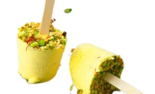 Piece Hygienically Packed Solid Form Delicious Pista Flavor Kulfi Ice Cream