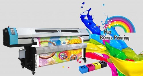 Multi Color Flex Board & Banner Vinyl Printing Services Application: Industrial