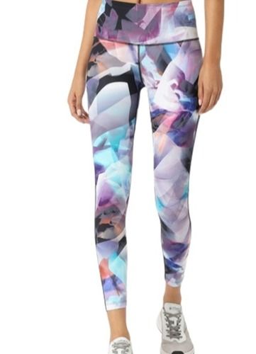 Slim Fit Casual Wear Stretchable Printed Lycra Legging For Women