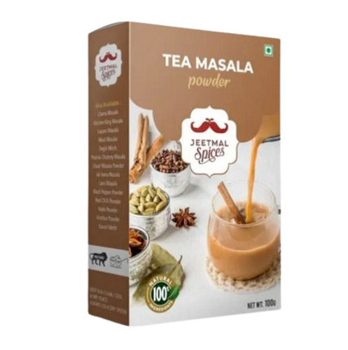 100 Gram Elaichi Cinamon Aromatic Tea Masala Powder Caffeine (%): 20 Percentage ( % )