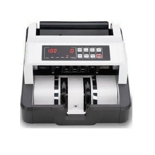 Grey And Silver 1000 Notes/Min Speed Stainless Steel Currency Detector Counting Machine