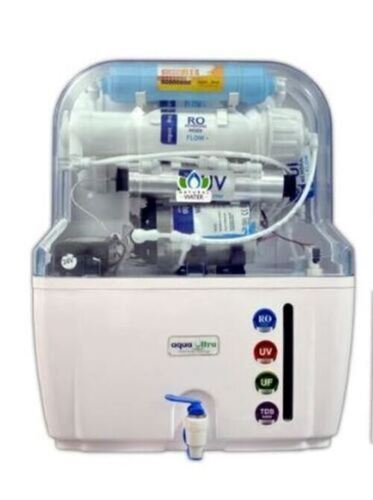 Plastic 14 Liter Storage 50 Watt 230 Voltage Wall Mounted Ro + Uv + Uf + Tds Water Purifier