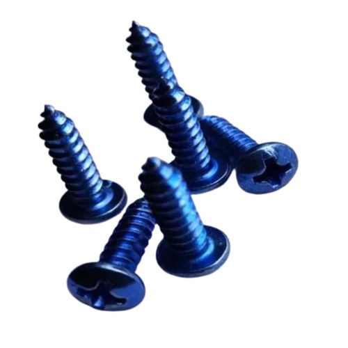 Blue 15 X 32mm Long Lasting Temperature Resistance Stainless Steel Self Tapping Screw