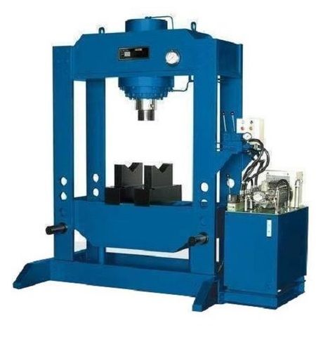 Blue 240 Volt Industrial Mild Steel Automatic Hydraulic Power Press 