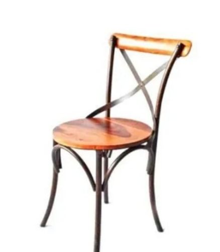 45x45x86 Cm Styles Iron And Solid Wooden Cafe Chairs