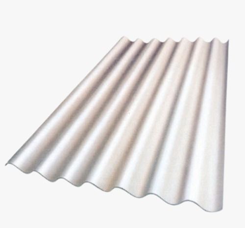 Blue 6.7 Mm Thick Plain Fiber Cement Corrugated Roofing Sheet