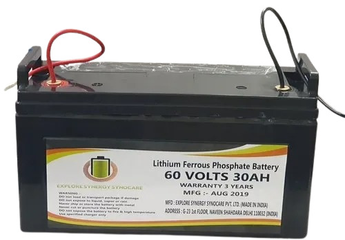 60 Volt 30 Ah Long Lasting Lithium Phosphate Battery