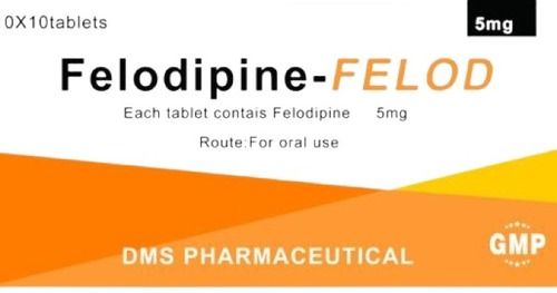Felodipine 5 Mg 10x10 Tablet Pack