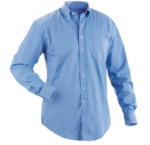 Men Regular Fit Full Sleeves Spread Collar Soft Casual Cotton Shirt