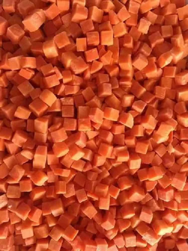 No Artificial Color Ready To Cook/Eat Dehydrated Red Carrots Cube