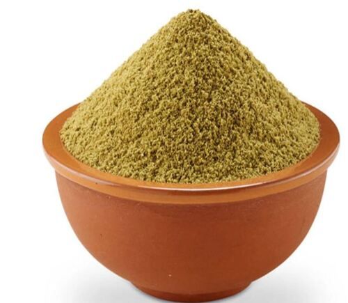 Green Pure And Dried Nutarians Rich Fine Ground Coriander Powder