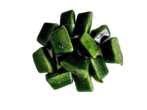 Ready To Cook 100% Fresh A Grade Frozen Dark Green Spinach Cubes