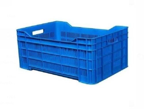 Health Tea Rectangular Durable 2 Way Abs Plastic Crates For Storage 