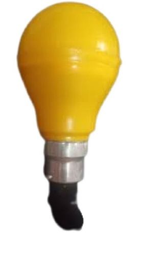 Yellow Round Shape Ceramic 9 Watt Led Bulb For Home And Office Use