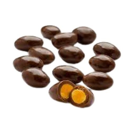 Dark Brown Tasty Hygienically Packed Oval Shape Sweet Almond Chocolate 