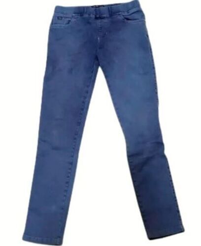 Women Comfortable Daily Wear Regular Fit Plain Skinny Soft Cotton Lycra Jeans